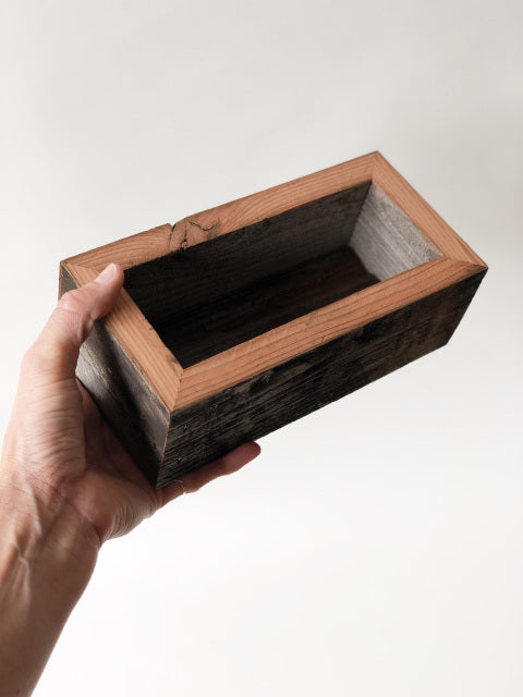 Succulent Planter Box 2x6"