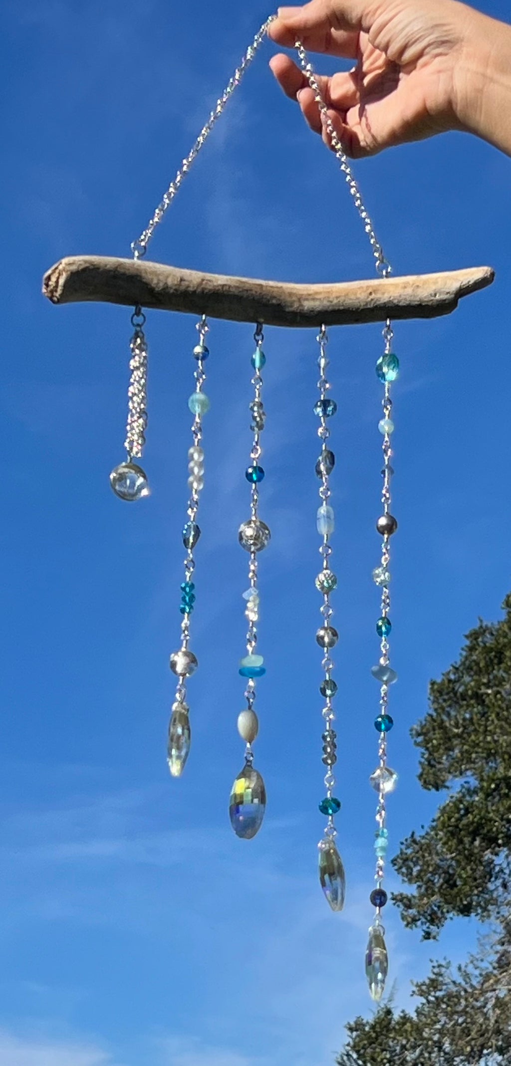 Crystal Dandelion Suncatcher